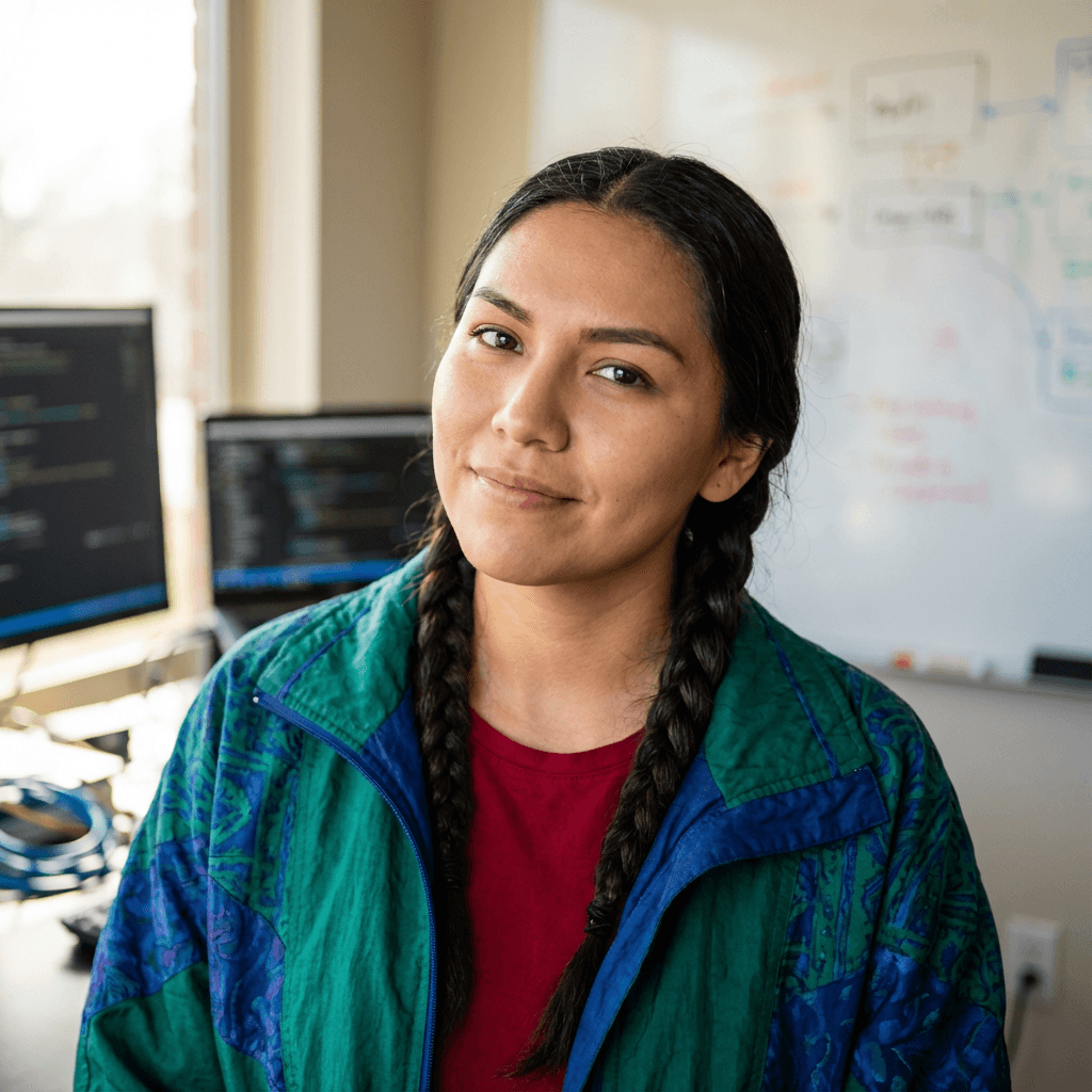 Jennifer Torres at P's and Q's trivia night