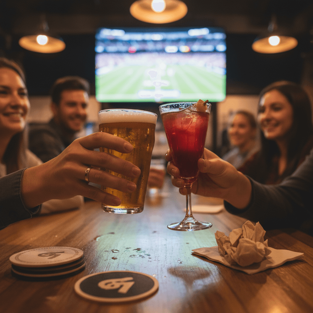 Private group event at beer bar